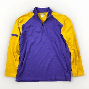 Vintage The Territory Ahead 1/4 Zip Pullover XXL Lila Gold LSU Tiger Farben - Bild 1 von 10