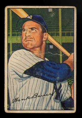 Bowman #65 1952 - Hank Bauer - Yankees de Nueva York Foto 1 de 2