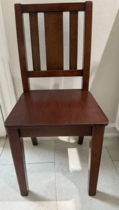 Mission Style Solid Wood Child Desk School  Chair Mahogany Color Delta Products - Picture 1 of 9