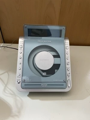 Sony Dream Machine Alarm Clock CD Player Radio Tested ICF-CD855V  TESTED WORKS - Image 1 of 4