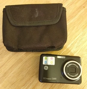 GE General Imaging Aspheric Camera C1033 and Case with Zoom Lens 3x 10.1 mp - Picture 1 of 2