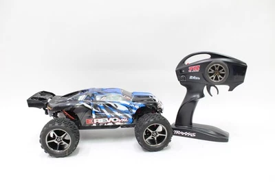 Traxxas E-Revo VXL Brushless 1/16 4WD RTR Monster Truck - Blue - Image 1 of 4