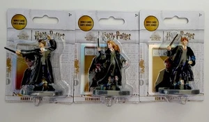 Neu & ungeöffnet Harry Potter Mini Figuren 3er Set Figuren mit Bonuskarten - Bild 1 von 6