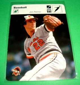 #22 Jim Palmer 2004 Donruss Playoff Sportscaster 25/09 Baltimore ORIOLES Como Nuevo - Imagen 1 de 3