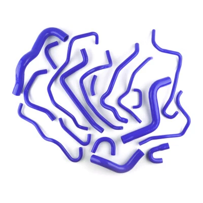 Kit de manguera de respirador de refrigerante de silicona para 03-08 Mazda RX-8 RX8 SE3P 231 1,3 L azul Foto 1 de 4