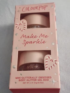 Neu Colourpop Body Glitzer Gel Make Me Sparkle Twinkle Lights & Glitzerndes Lametta - Bild 1 von 3