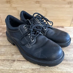 Scarpe antinfortunistiche da lavoro GBX Operator in pelle nera da uomo taglia 13M punta in acciaio - Foto 1 di 7