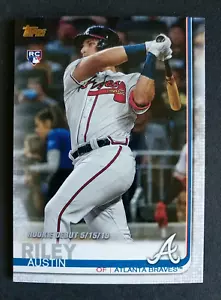 2019 Topps Update #US252 - AUSTIN RILEY Rookie Debut - Atlanta Braves - Picture 1 of 2