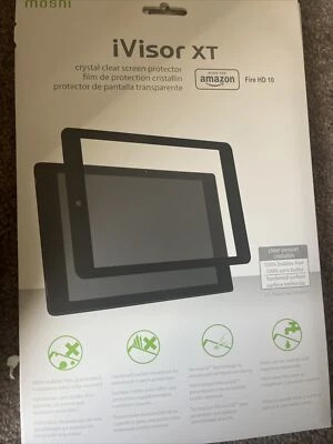 iVisor XT Crystal Clear Screen Protector For Amazon Fire HD 10  - Image 1 of 2