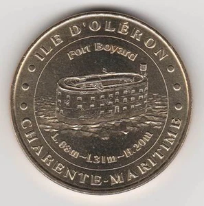 A 2001 TOKEN MEDAILLE MONNAIE DE PARIS-- 17 450 N°1 FORT BOYARD ILE D'OLERON - Bild 1 von 2