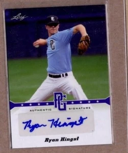 2013 Leaf Perfect Game PURPLE AUTO Ryan Hingst REAL #1/1 ASU Sun Devils pitcher - Picture 1 of 1