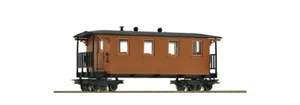 Roco 34064 H0e brauner Waldbahn-Personenwagen Feldbahn Epoche 1/6 neu in OVP - Bild 1 von 2