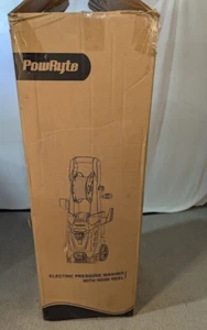 PowRyte Electric Pressure Washer, Foam Cannon, Different Pressure Tips 1800psi - Picture 1 of 6