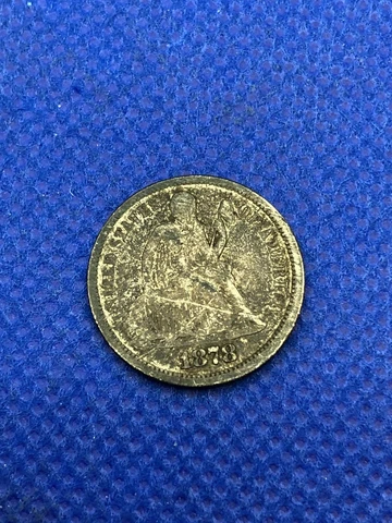 1878 SEATED LIBERTY SILVER DIME Cover