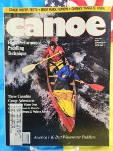 Canoe Magazine May 1987 High Performance Paddling Technique FREE SHIPPING!!! - Picture 1 of 3