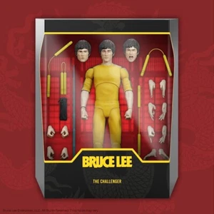 Bruce Lee - Wave 1 The Challenger Ultimates 7" Reaction Figure by Super 7 - Picture 1 of 5