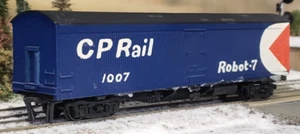 CUSTOM MDC/Roundhouse HO Scale Canadian Pacific (CP Rail) Robot Car (USED/AS IS) - Picture 1 of 14