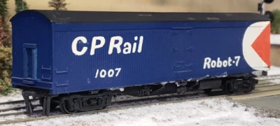CUSTOM MDC/Roundhouse HO Scale Canadian Pacific (CP Rail) Robot Car (USED/AS IS) - Image 1 of 4