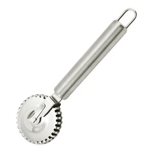 Pastry Dough Cutter Wheel Stainless Steel Dumpling Cutter Wheel with Roller - Picture 1 of 12