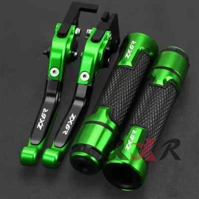 Palancas de freno CNC embrague manillar empuñaduras para KAWASAKI Ninja ZX-6R ZX6R 2000-2024 Foto 1 de 4