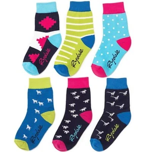 Kids Ankle Socks Printed Trainer Boot Childrens Sock Shoe Liner Boys Girls - Picture 1 of 22