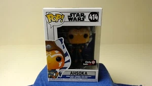 FUNKO POP STAR WARS AHSOKA 414 EXCLUSIVE GAMESTOP - Picture 1 of 4
