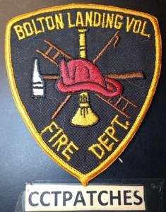 BOLTON LANDING, NEW YORK VOLUNTEER FIRE DEPARTMENT PATCH - Picture 1 of 2
