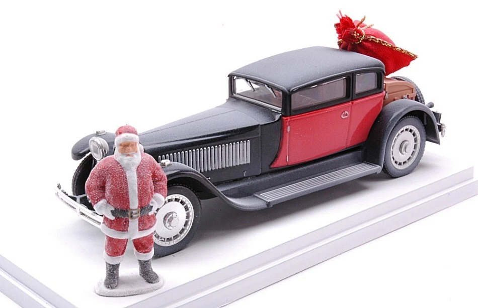 Modellino auto scala 1:43 Rio  BUGATTI 41 ROYALE WEYMANN 1929 CHRISTMAS EDITI... - Immagine 1 di 1