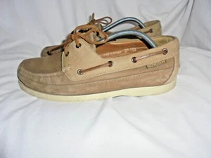 ZAPATOS DE BARCO MEPHISTO HOMBRE CUERO MARRÓN CON CORDONES 2 OJOS TALLA REINO UNIDO 10.5 EU 44.5 EN MUY BUEN ESTADO - Imagen 1 de 11
