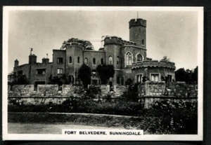 Tobacco Card, Senior Service, SIGHTS OF BRITAIN, 2nd, 1936, Fort Belvedere, #20 - Picture 1 of 2