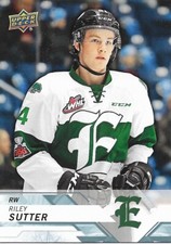 Riley Sutter #40 - 2018-19 CHL - Base - Everett Silvertips