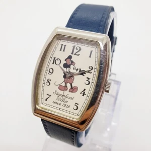 Reloj Steamboat Willie desde 1928 Mickey Mouse para Hombre y Mujer RARO MODELO AÑOS 90 - Imagen 1 de 12