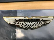 Aston Martin AMV8 & DBS Bonnet/Boot Badge in White/Gold/Black