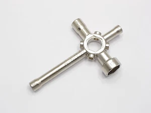 NEW 4.6 SAVAGE X 4 WAY WRENCH TOOL 14MM GLOW PLUG 17MM WHEEL 87546 - Picture 1 of 3