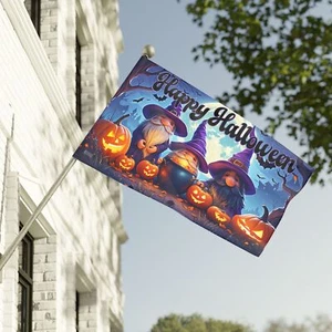 Flagge, Outdoor Garten Banner, Urlaub Hof Deko, gruselige Hexen Wohndeko, - Bild 1 von 10