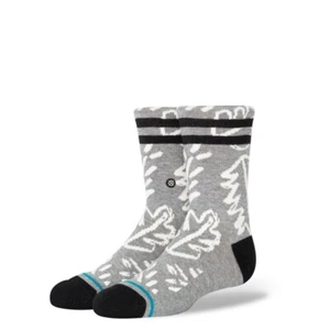 NEW Stance Kid's Casual Dwyane Wade Collection Palms Crew Socks Youth LG 3-5.5 - Picture 1 of 3