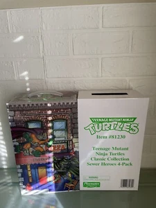 Brand New! Tmnt Sealed 4-Pack Bundle Teenage Mutant Ninja Turtles Sewer Heroes - Picture 1 of 5