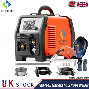 New 3IN1 MIG Welding Machine 240V 200A IGBT Portable Flux Core MIG/MMA Welder UK - Picture 1 of 16