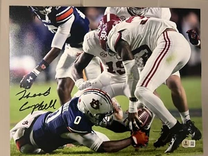 Jihaad Campbell SIGNED 11x14 Photo W/Beckett Witness - Picture 1 of 4