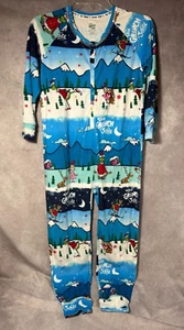 The Grinch x Justice Sleep MEDIUM One Piece Pajamas Christmas Girls - Picture 1 of 11