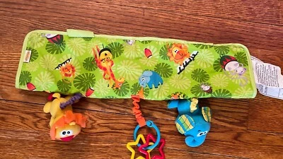 Infantino Spiral Car Seat Stroller Activity Toy Infant Mirror Teether Animals - Image 1 of 4