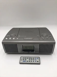 Teac SR-L100 Reproductor de CD AM/FM Radio Reloj Despertador, Control Remoto, CD NO FUNCIONA, LEER - Imagen 1 de 9