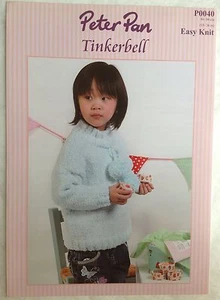 Peter Pan Knitting Pattern P0040 Baby & Kids Sloppy Joe Sweater 6m-7y Easy Knit! - Picture 1 of 2