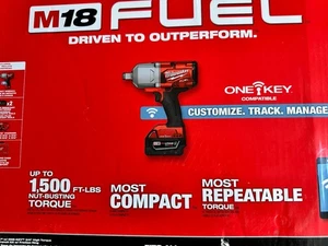 Milwaukee 2864-22R M18 Fuel One-Key 3/4" High Torque Schlagschrauber 2 Akkus - Bild 1 von 1
