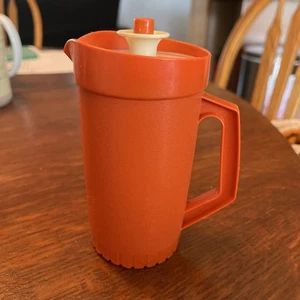 Vintage Tupperware Spielzeug orange Mini Krug mit Deckel Nr. 1399-2 - Bild 1 von 3