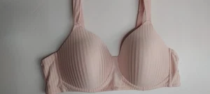Playtex Bra 38C PINK 4707 Secrets Perfectly Smooth  Wireless Womens LIGHTLY PADD - Picture 1 of 16