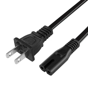 AC Power Cord for Xbox Series S/Series X, Xbox One S/X, PS5/ PS4 Slim / PS3 Slim - Picture 1 of 12