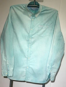Scotch Soda Mint Green XXL long Sleeve Button Down Shirt  - Picture 1 of 14