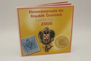 PRAGER: Österreich, Schilling-KMS 2000, 10 Groschen - 20 Schilling [L90] #k - Bild 1 von 2