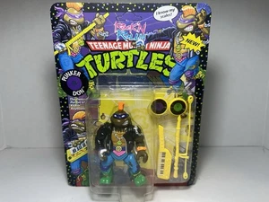 1991 ORIGINALE TMNT Donatello Teenage Mutant Ninja Turtles Punker Don Rock N Roll - Foto 1 di 6